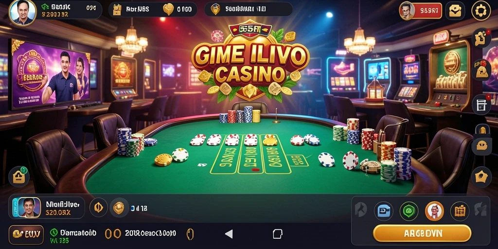 Screenshot menampilkan dealer Live Casino profesional di 55RT.