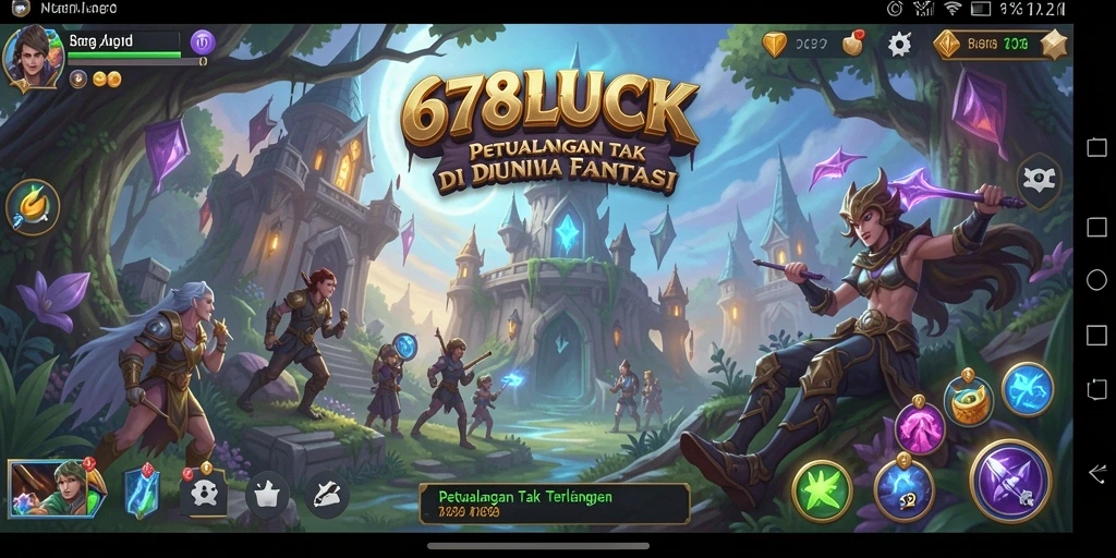 Screenshot gameplay menunjukkan aksi petualangan seru di 678LUCK.