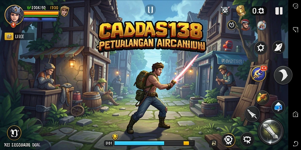 Tangkapan layar gameplay CADAS138 yang penuh aksi seru.