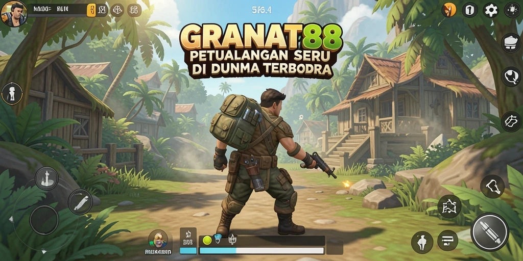 Gameplay seru di dunia terbuka GRANAT88 yang luas dan menakjubkan.