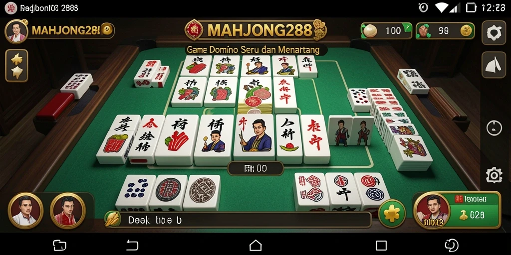 Tampilan gameplay menarik dari MAHJONG288 yang penuh tantangan.