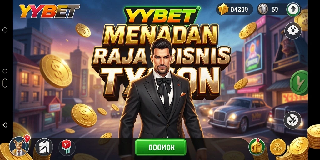 Tampilan gameplay YYBET yang menarik dalam simulasi Tycoon.